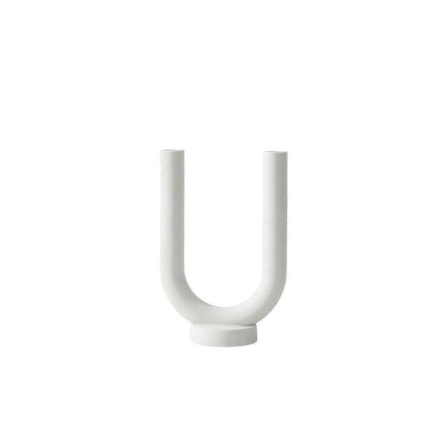 Ceramic Candlestick Holder - Brooklyn Home - Candle Holders