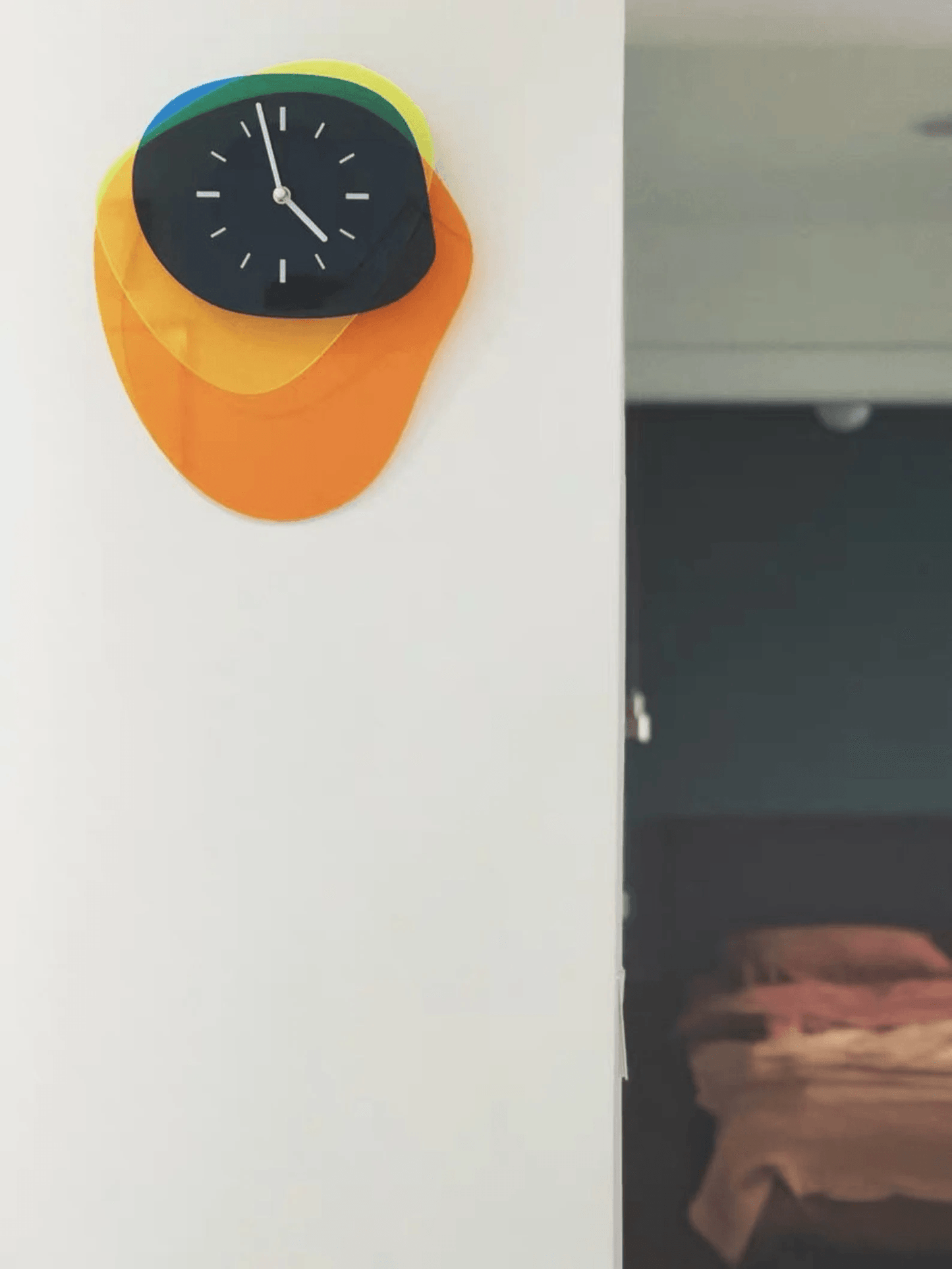 Abstract Melting Clock - Brooklyn Home - Decor