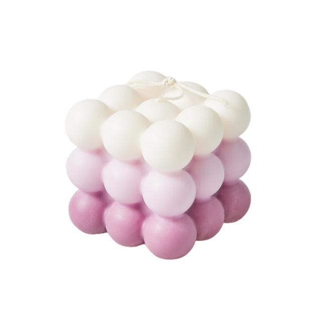 Bubble Cube Candle - Brooklyn Home - Decor