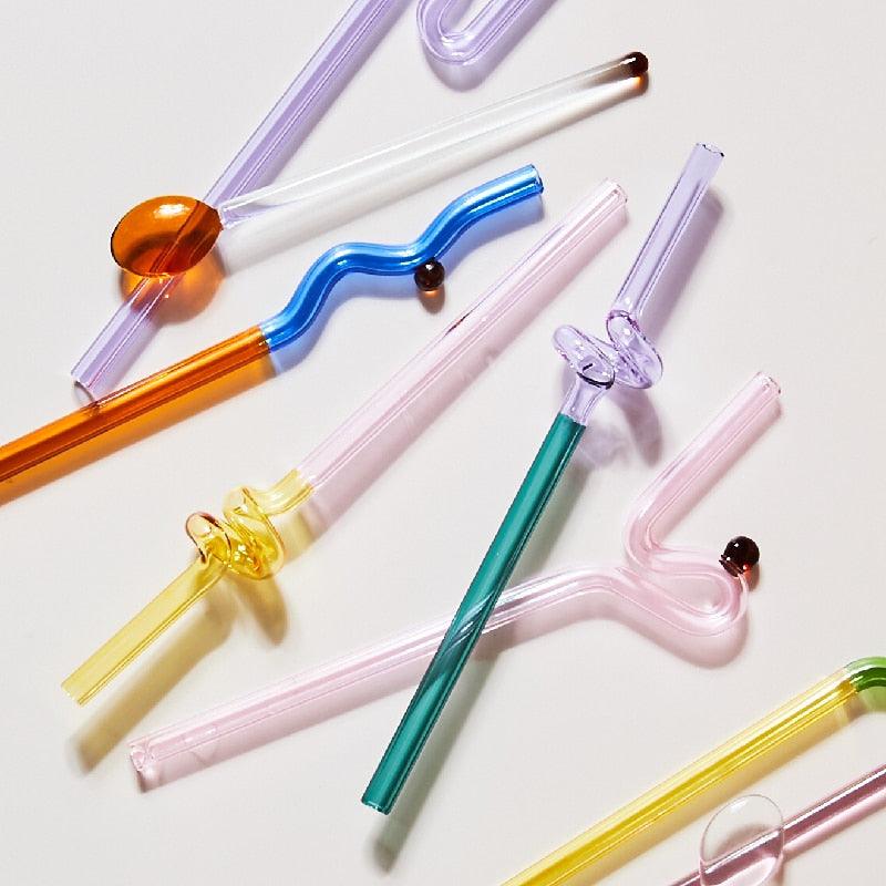 Squiggle Straws - Brooklyn Home - Drinking Straws & Stirrers